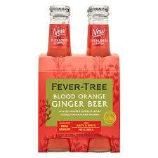 Fever Tree Blood Orange Ginger Beer 4 Pack
